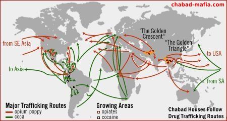 chabad houses follow drug trafficking routes