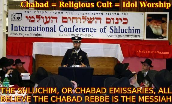 emissaries chabad cult idol worship