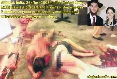 chabad emissaries murdered in India because of chabad