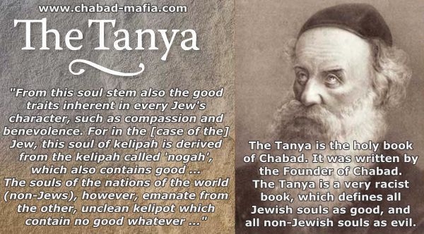 The Tanya is the holy book of Chabad